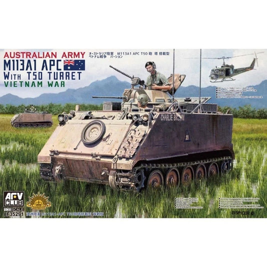 AFV Club 1/35 Australian Army M113A1 APC with T50 Turrent