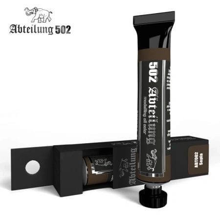 AK Interactive ABT 502 Oil Paint Colour SEPIA ABT002