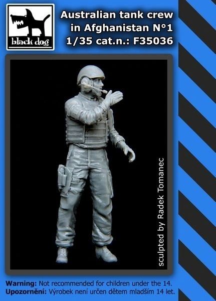 Blackdog 1:35 Australian Army tank crew in Afghanistan No.1