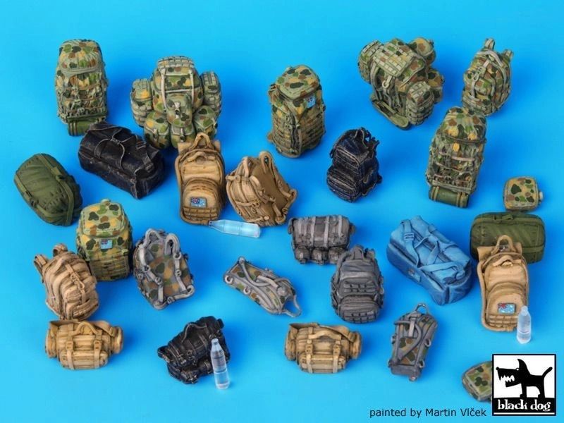 Blackdog 1:35 Australian Equipment accessories set