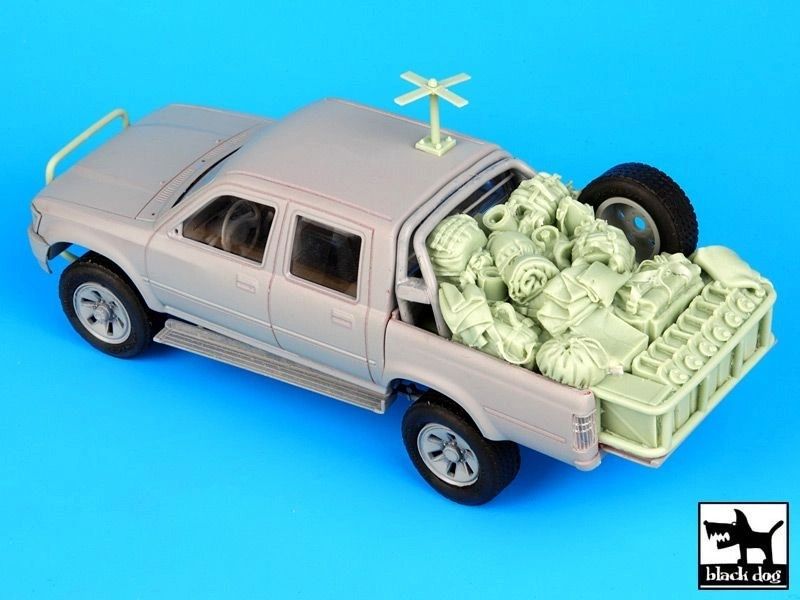 Blackdog 1:35 Pick-up US Special forces accessories set