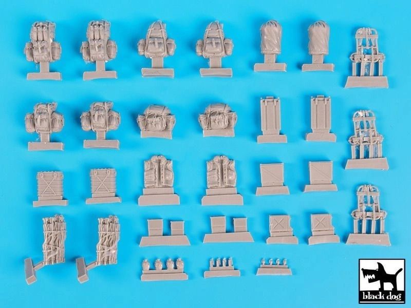 Blackdog 1:35 US Army (Vietnam) Equipment Accessories Set