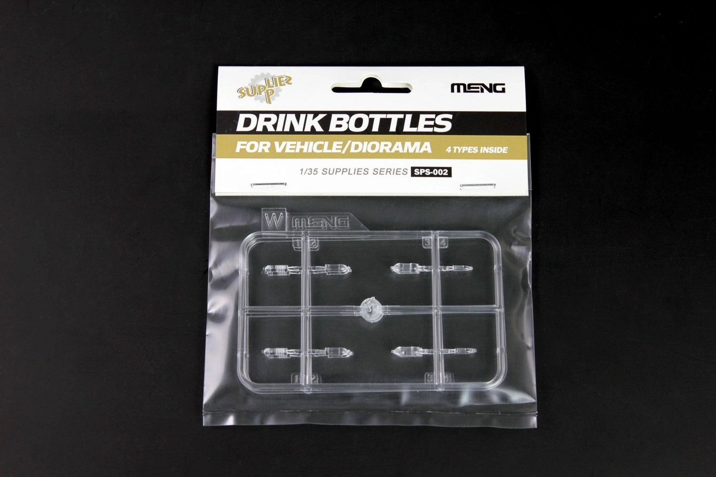Meng 1/35 Drink Bottles 4 Types SPS-002