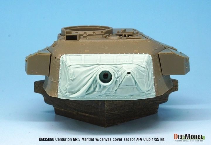 Def Model 1/35 Centurion Mk3 Mantlet w/Canvas cover set