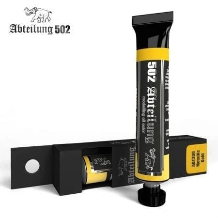 Abteilung 502 Oil Paint Colour Metallic Gold ABT200