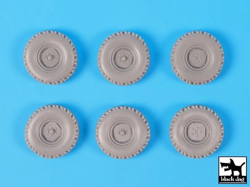 Blackdog 1:35 Australian Land Rover Wheel accessories set