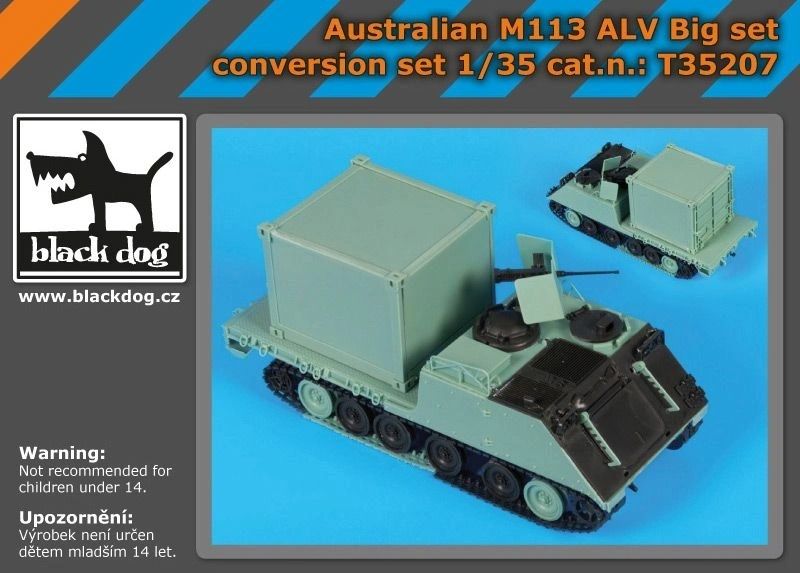 Blackdog 1:35 Australian M113 ALV Big Set Conversion Kit