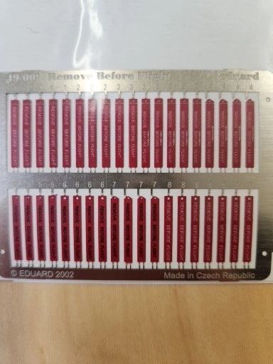 Eduard Photo-Etched 1/48 Remove Before Flight