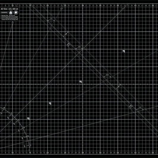 SMS Cutting Mat A2 - Black