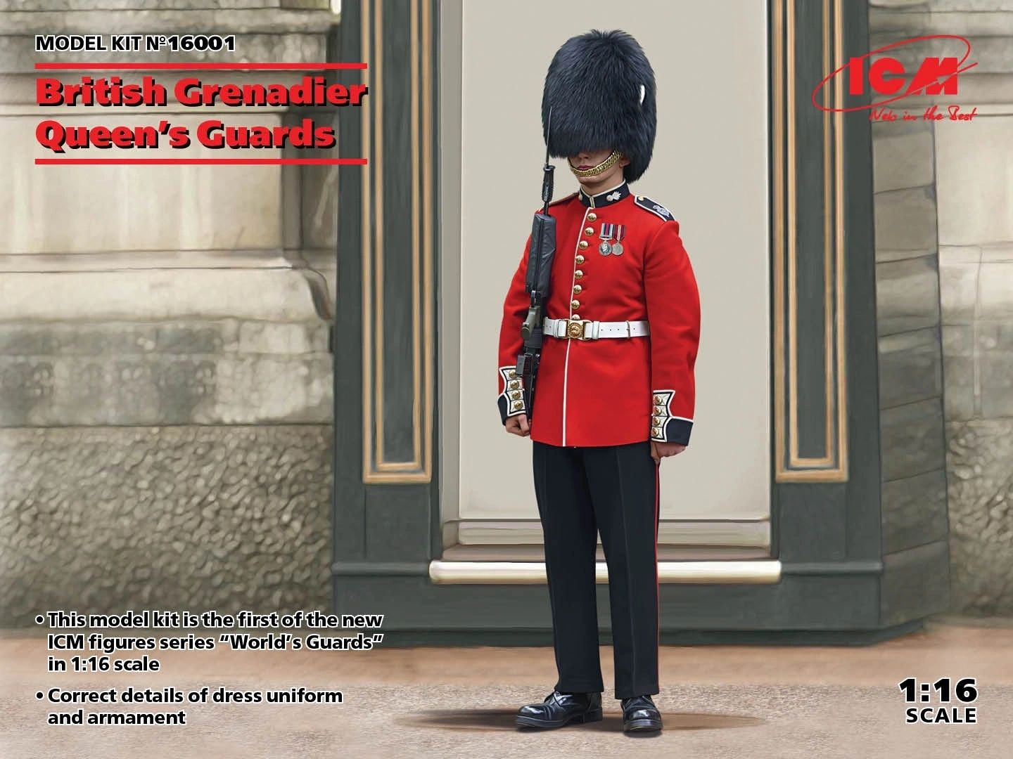 ICM 1/16 British Grenadier Queen's Guards
