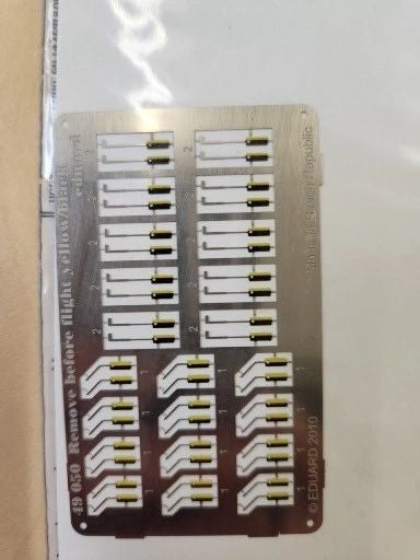 Eduard Photo-Etched 1/48 Remove Before Flight (Black & Yellow)