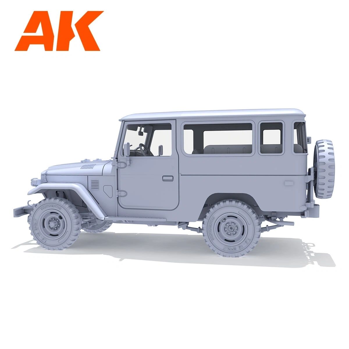 AK 1:35 FJ43 Toyota Land Cruiser with hard top