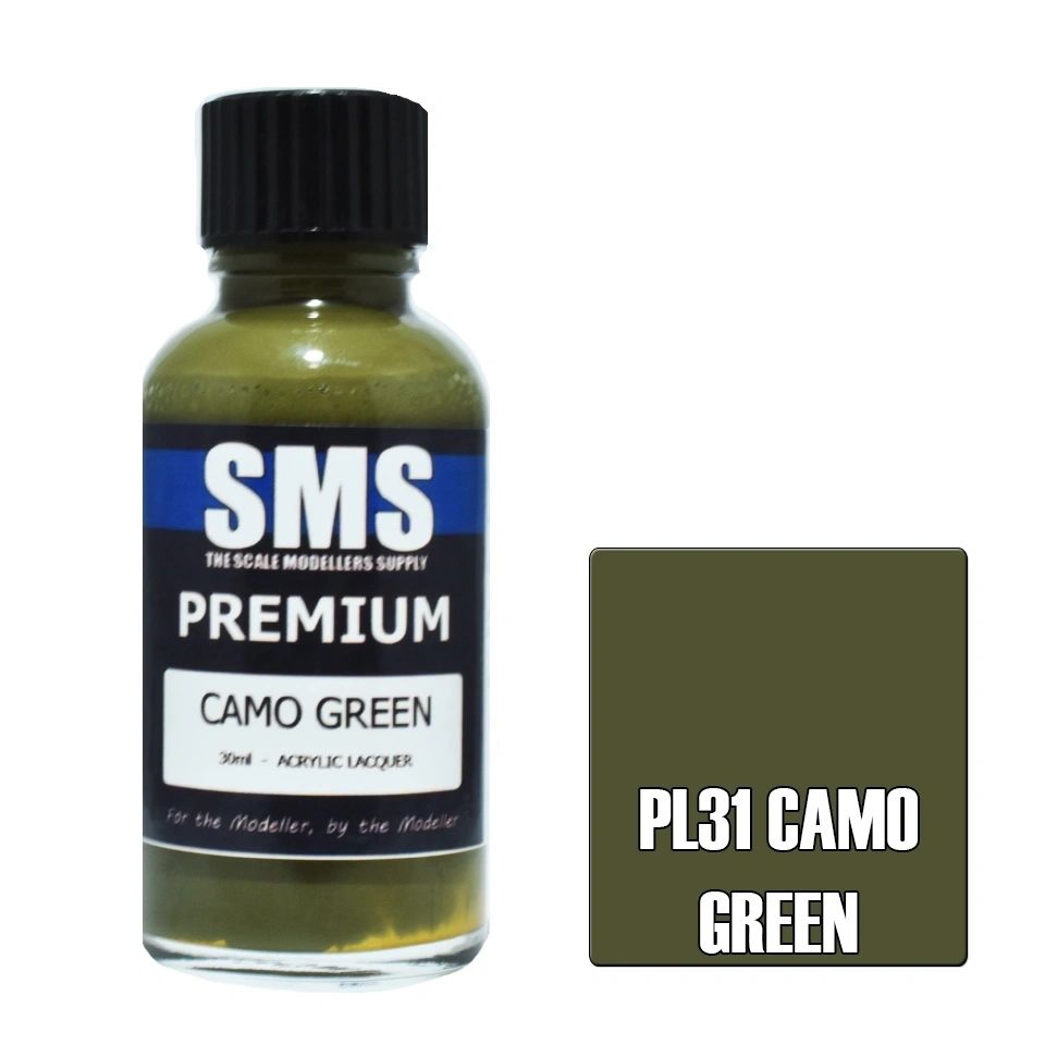 SMS Premium Acrylic Lacquer AUSCAM Colour Set (4 bottles) SET02a