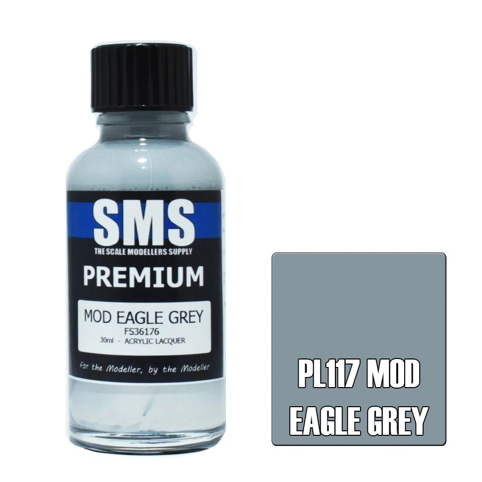 SMS Premium Acrylic Lacquer Colour Mod Eagle Grey PL117