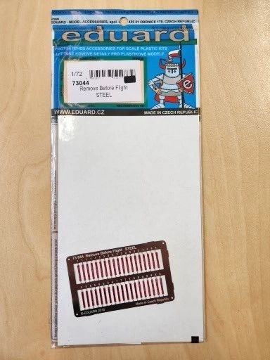 Eduard Photo-Etched 1/72 Remove Before Flight (steel)