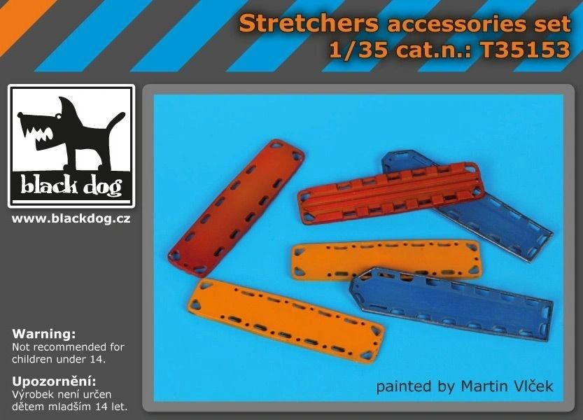 Blackdog 1:35 Stretcher Accessories Set